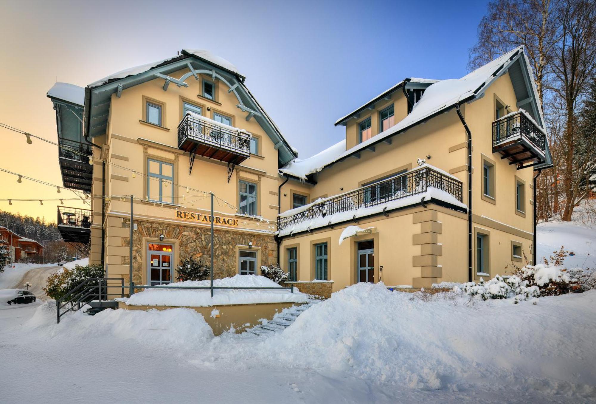 Residence Vyhlidka Янське Лазне Экстерьер фото